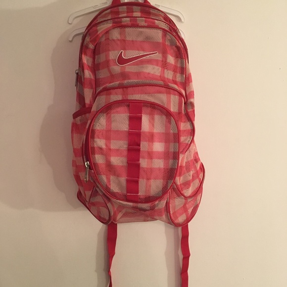 Rare Nike Brasillia Xl Mesh Plaid 